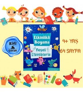 Kivi Çocuk Etkinlikli Boyama Neşeli Etkinliklerle