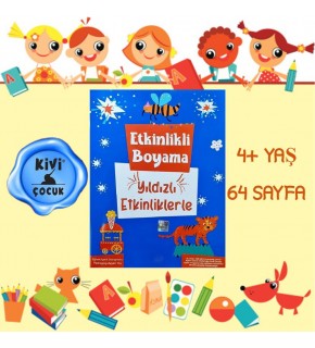 Kivi Çocuk Etkinlikli Boyama Yıldızlı Etkinliklerle