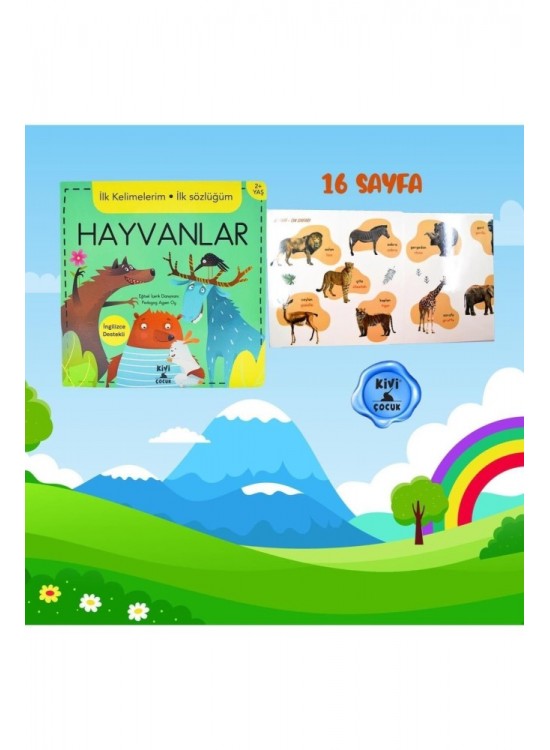 Kivi Çocuk İlk Kelimelerim İlk Sözlüğüm Hayvanlar Kivi Çocuk İlk Kelimelerim İlk Sözlüğüm Hayvanlar