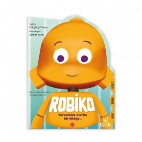 Kivi Çocuk Şekilli Kitaplar 3Lü Aktivite Robiko