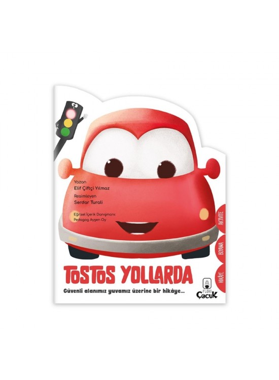 Kivi Çocuk Şekilli Kitaplar 3Lü Aktivite Tostos Yollarda