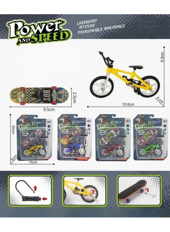 Kızılkaya Kartela Bisiklet + Parmak Kaykay