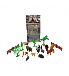 Kızılkaya Oyuncak Kartela Vahşi Hayvanlar Seti Sp4129