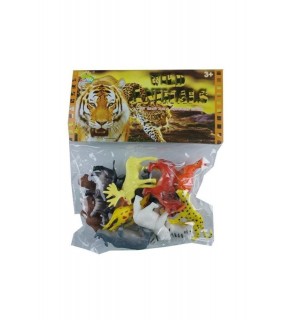 Kızılkaya Oyuncak Küçük Vahşi Hayvanlar 12 Li Sp4886