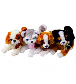 Kızılkaya Oyuncak Peluş Havlayan Yatan Köpek Kzl-1611001