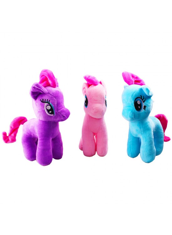 Kızılkaya Oyuncak Peluş Pony 3 Renk Kzl-1705038 Kızılkaya Oyuncak Peluş Pony 3 Renk Kzl-1705038