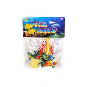 Kızılkaya Oyuncak Pvc de Deniz Hayvanları 12 Li