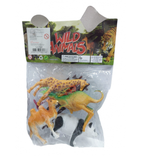 Kızılkaya Oyuncak Vahşi Hayvanlar 4 Lü Sp4039