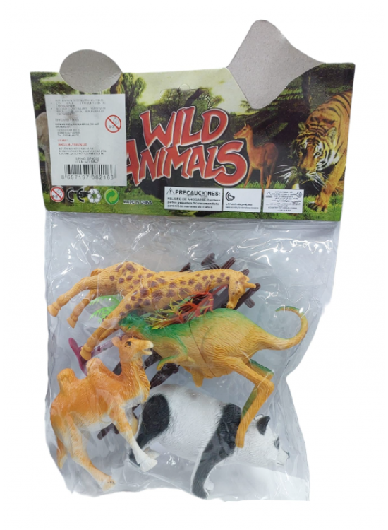 Kızılkaya Oyuncak Vahşi Hayvanlar 4 Lü Sp4039