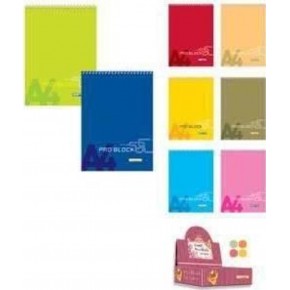 Klas Bloknot Spiralli Çizgili 40 Yaprak A4 (1 Adet)