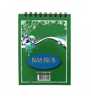 Klas Bloknot Spiralli Kareli No:2 36 YP (1 Adet)