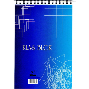 Klas Bloknot Spiralli Office Book Kareli 100 Yaprak A5 (1 Adet)