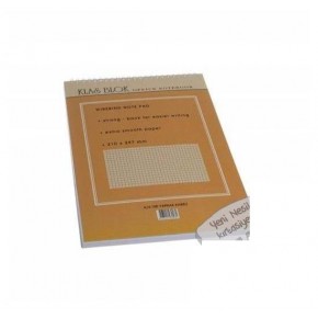Klas Bloknot Spiralli Office Book Kareli 100 Yaprak A4 (1 Adet)