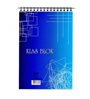 Klas Bloknot Spiralli Office Book Kareli 100 Yaprak A5 (1 Adet)