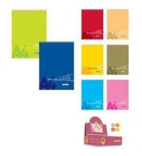 Klas Bloknot Spiralli Plastik Kapak Çizgili 72 Yaprak A5 (1 Adet)