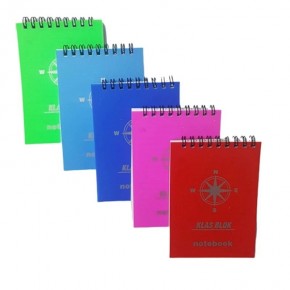 Klas Bloknot Spiralli Plastik Kapak Çizgili No:1 60 Yaprak (1 Adet)