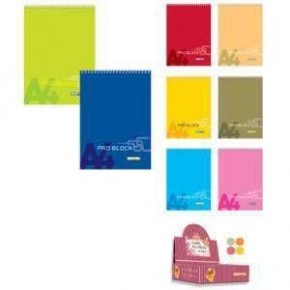 Klas Bloknot Spiralli Plastik Kapak Kareli 72 Yaprak A5 (1 Adet)