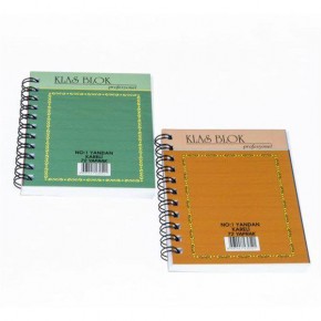 Klas Bloknot Spiralli Yandan Çizgili No:2 72 Yaprak (1 Adet)