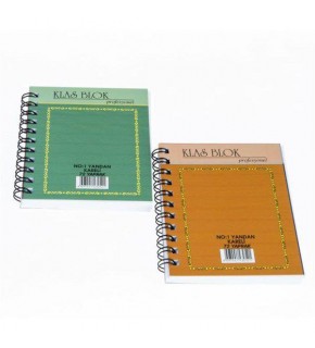 Klas Bloknot Spiralli Yandan Çizgili No:2 72 Yaprak (1 Adet)