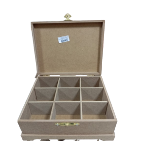 Klipsli Bölmeli Kutu Dikdörtgen 25x20cm