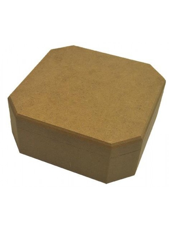 Klipsli Bölmeli Kutu Sekizgen 26x26cm