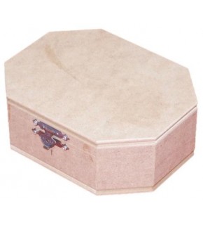 Klipsli Bölmeli Kutu Sekizgen 32X24cm