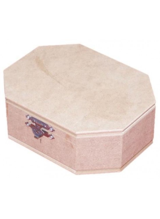 Klipsli Bölmeli Kutu Sekizgen 32X24cm