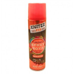 Knitex Sprey Boya Turuncu 200Ml Ktx-2118