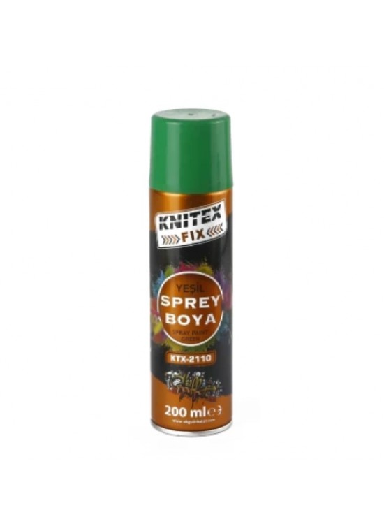 Knitex Sprey Boya Yeşil 200Ml Ktx-2118