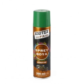 Knitex Sprey Boya Yeşil 200Ml Ktx-2118