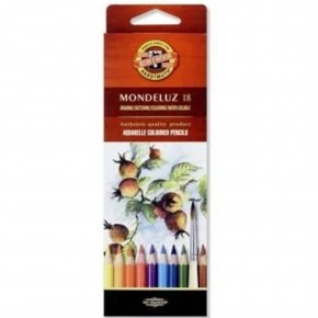 Koh-I Noor Mondeluz Sulu Boya Kalemi 18 Renk Set