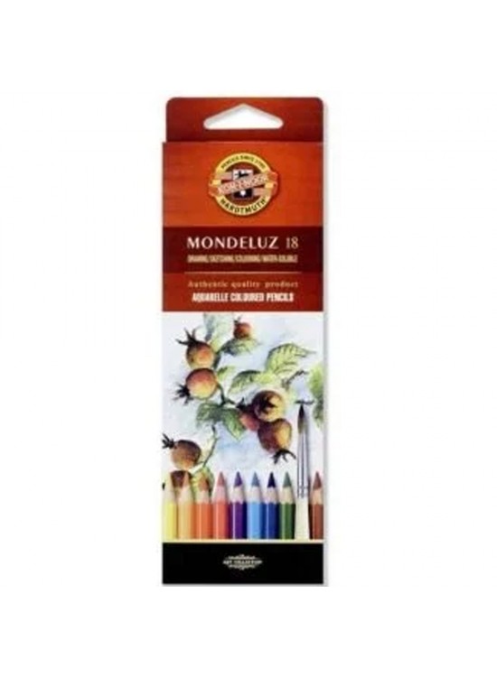 Koh-I Noor Mondeluz Sulu Boya Kalemi 18 Renk Set