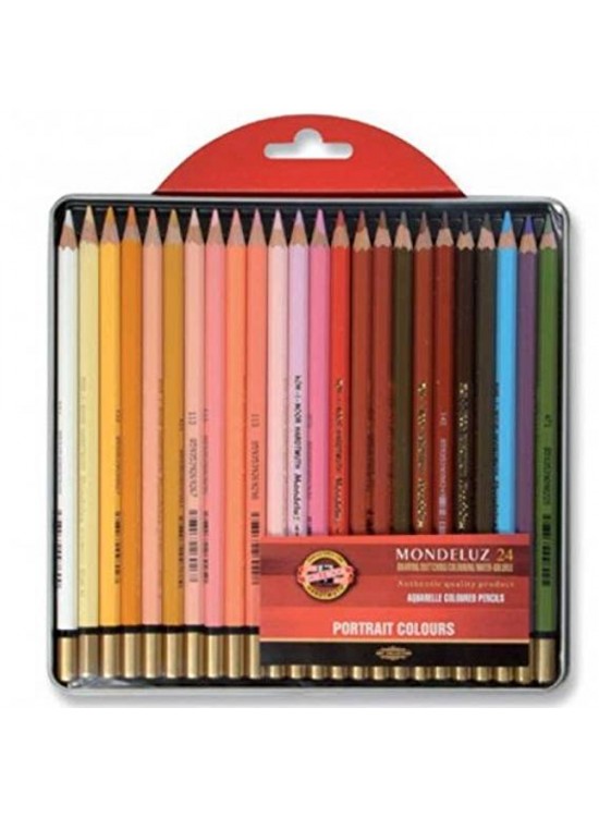 Koh-I Noor Set Aquarel Pencils 3724 24 Portraıt