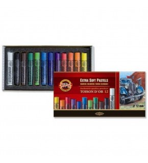 Koh-I Noor Set Extra Soft Dry Chalks 8552 12