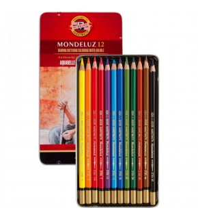 Koh-I Noor Set Of Aquarell ColouRed Pencils 3722 12