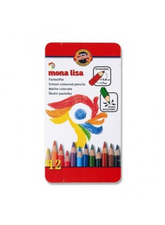 Koh-I Noor Set Of Artist´s ColouRed Pencils 3812 12