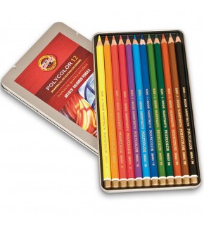 Koh-I Noor Set Of Artist´S ColouRed Pencils 3822 12