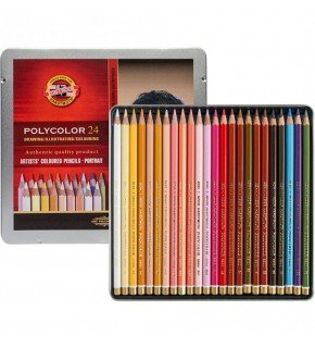 Koh-I Noor Set Of Artist´S ColouRed Pencils 3824 24