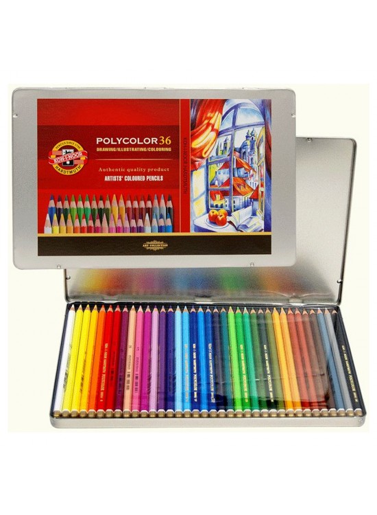 Koh-I Noor Set Of Artist´S ColouRed Pencils 3825 36