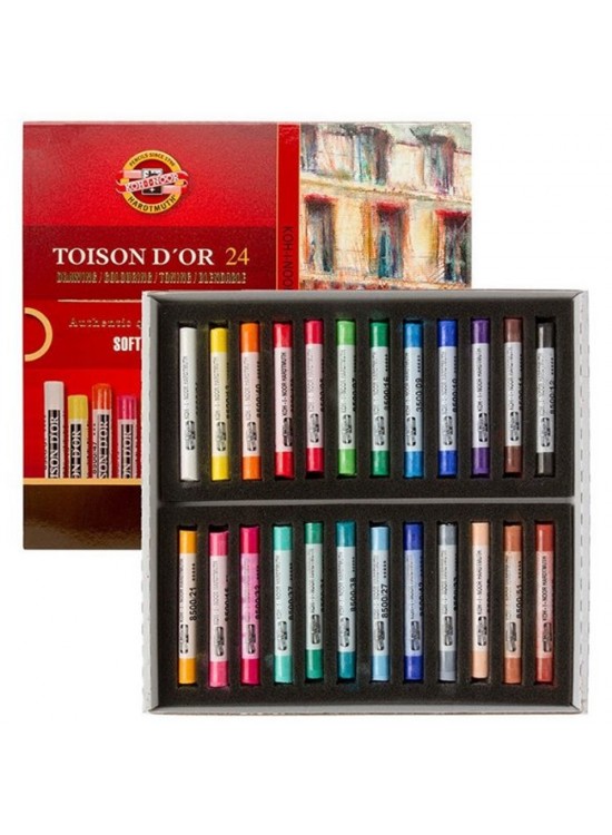Koh-I Noor Set Of Artist´s Dry Chalks 8514 24