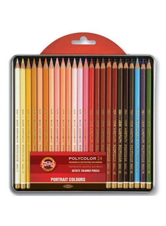 Koh-I Noor Set Of Artists ColouRed Penci 3824 24 Por