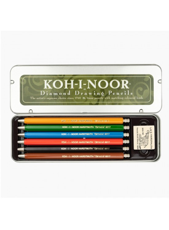 Koh-I Noor Set Of Mechanical Pencils 5217 6