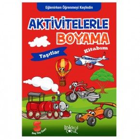 Kolon Aktiviteli Boyama Kitabı Taşıtlar