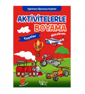 Kolon Aktiviteli Boyama Kitabı Taşıtlar
