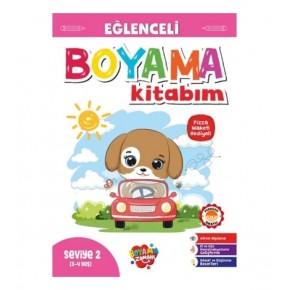 Kolon Seviye 2 Eğlenceli Boyama Kitabım 3-4 Yaş