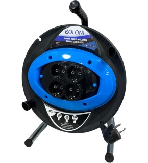 Koloni Seyyar Kablolu Makara 3-2 20metre 32520