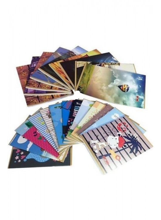 Komeks Formalı Defter (Dikişli) Karton Kapak Kareli 96 Yaprak A5 96/4 (1 Adet)