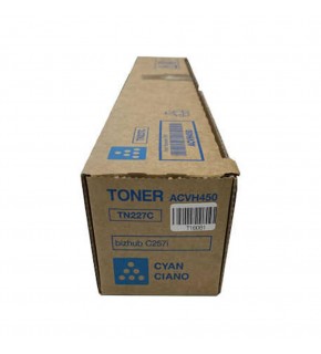Konica Minolta TN-227C Cyan Mavi  Orjinal Fotokopi Toneri Bizhup C257i 24.000 Sayfa