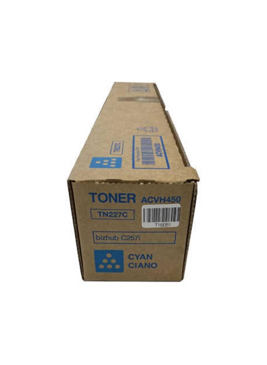Konica Minolta TN-227C Cyan Mavi  Orjinal Fotokopi Toneri Bizhup C257i 24.000 Sayfa
