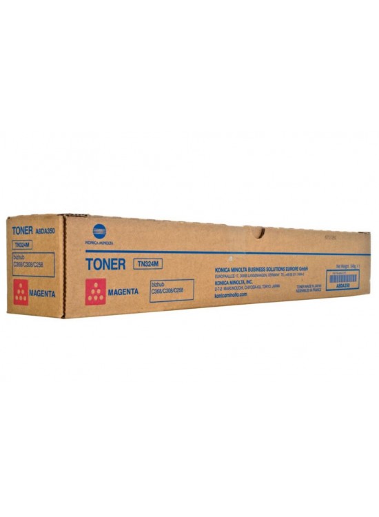 Konica Minolta TN-324M Magenta Kırmızı Orjinal Fotokopi Toneri Bizhup C258-308-368 26.000 Sayfa